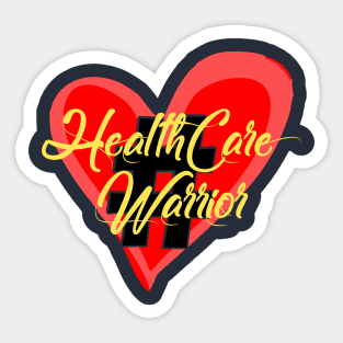 Healthcare Warrior Sticker